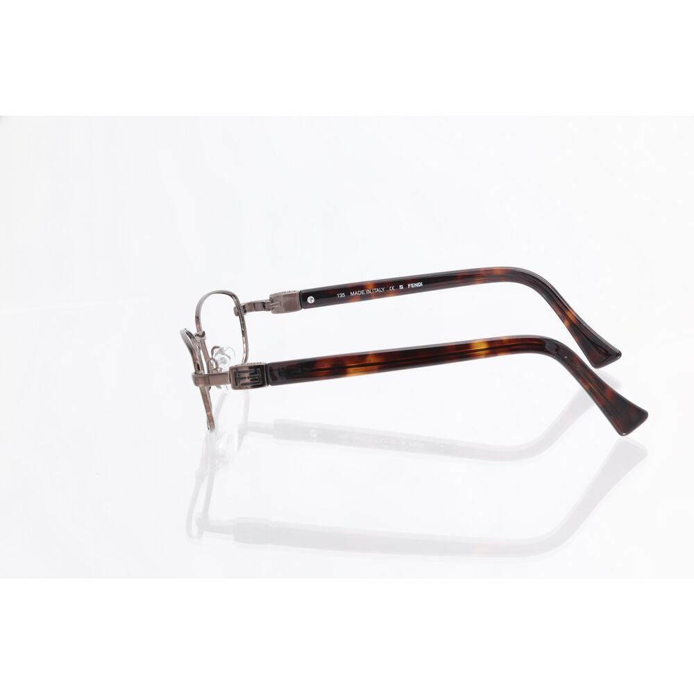 Fendi FS 227 Cafe 53-18-135mm Eyeglasses FRAMES ONLY - GOOD CONDITION - Picture 4 of 6